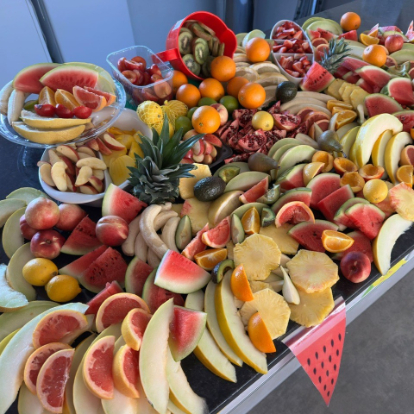 Fruit on a table