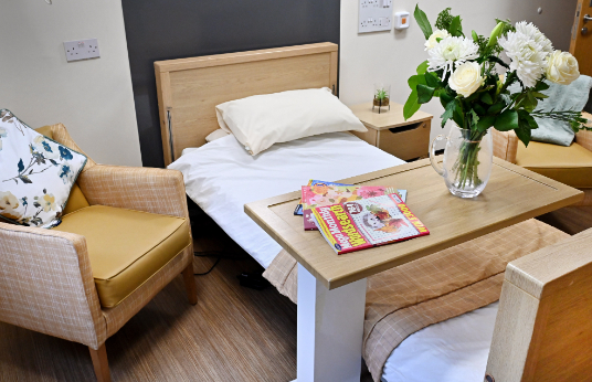 Manor House Bedroom with table